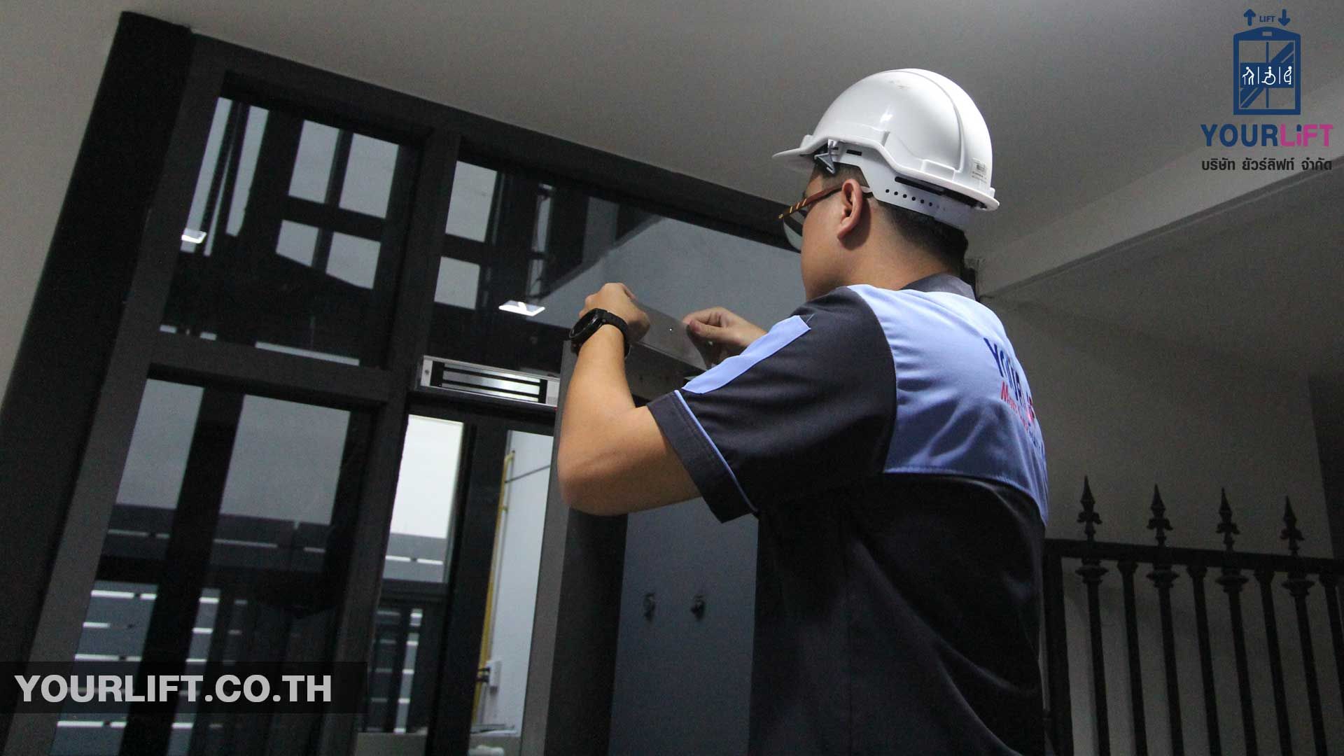 ผลงานการติดตั้งลิฟท์บ้าน แบบมาตรฐาน ที่ ที่กรุงเทพฯ (ห้วยขวาง)