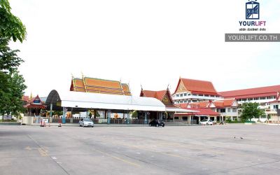 ผลงานการติดตั้งลิฟท์บ้าน แบบมาตรฐาน ที่วัดชัยฉิมพลี (เพชรเกษม)