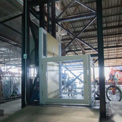 Service ลิฟท์บ้านแบบครึ่งท่อน ที่ จังหวัดตรัง