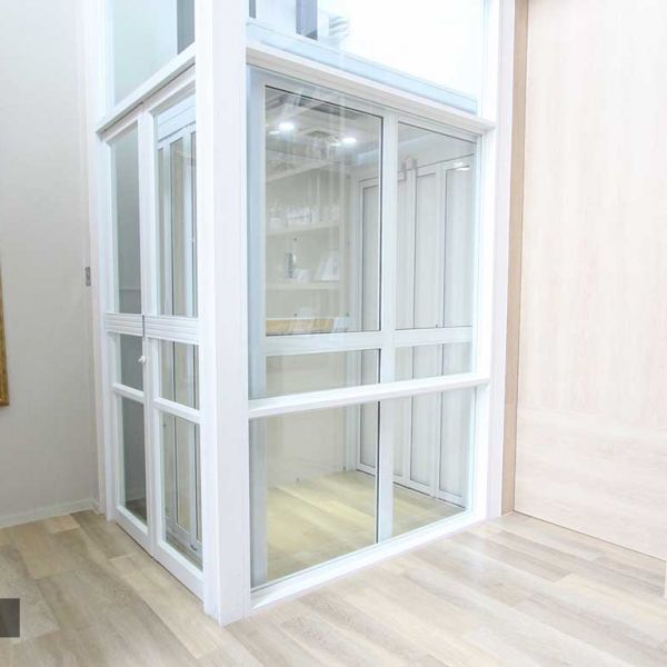 ผลงานติดตั้งลิฟท์บ้านแบบเต็มตัว ที่ พระราม 9