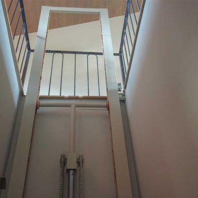 Service ลิฟท์บ้านแบบครึ่งท่อน ที่ เขาใหญ่