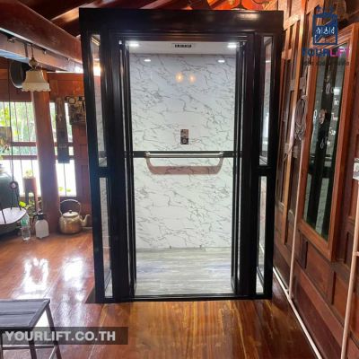 ผลงานการติดตั้งลิฟท์บ้าน 3 ชั้น ที่ย่านซอยอินทามระ กรุงเทพฯ