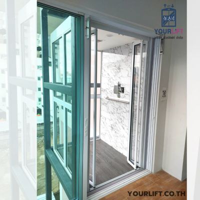 ผลงานการติดตั้งลิฟท์หอพัก 4 ชั้น ที่ เชียงใหม่