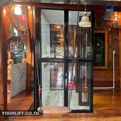 ผลงานการติดตั้งลิฟท์บ้าน 3 ชั้น ที่ย่านซอยอินทามระ กรุงเทพฯ