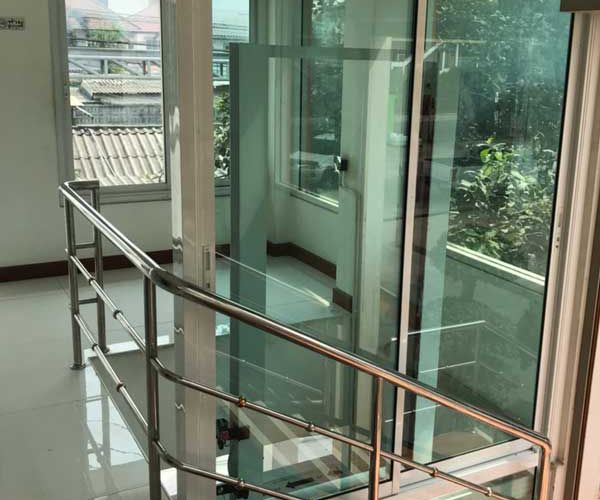 ผลงานการติดตั้งลิฟท์บ้านแบบมาตรฐาน ที่ สหกรการเกษตร