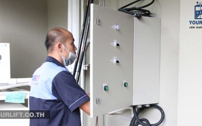 ผลงานการติดตั้งลิฟท์บ้าน แบบมาตรฐาน ที่กรุงเทพฯ (หัวหมาก)