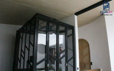 ผลงานการติดตั้งลิฟท์บ้าน แบบมาตรฐาน 4 ชั้น ที่จังหวัดเพชรบุรี (ชะอำ)