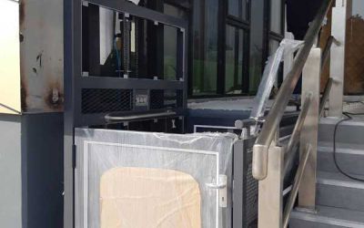 ผลงานการติดตั้งลิฟท์บ้าน แบบเต็มตัว ที่กรุงเทพฯ (บางนา)