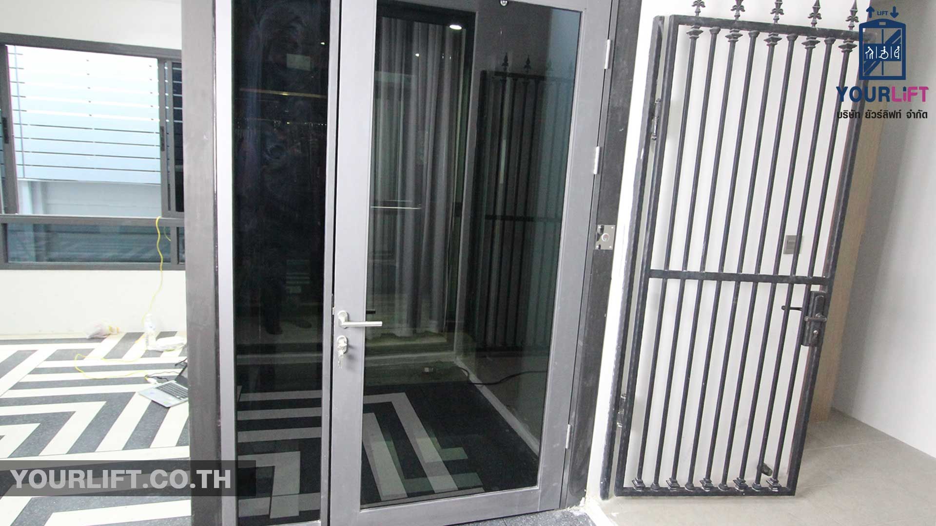 ผลงานการติดตั้งลิฟท์บ้าน แบบมาตรฐาน ที่ ที่กรุงเทพฯ (ห้วยขวาง)