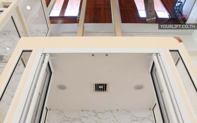 ผลงานการติดตั้งลิฟท์บ้าน แบบมาตรฐาน ที่วัดชัยฉิมพลี (เพชรเกษม)