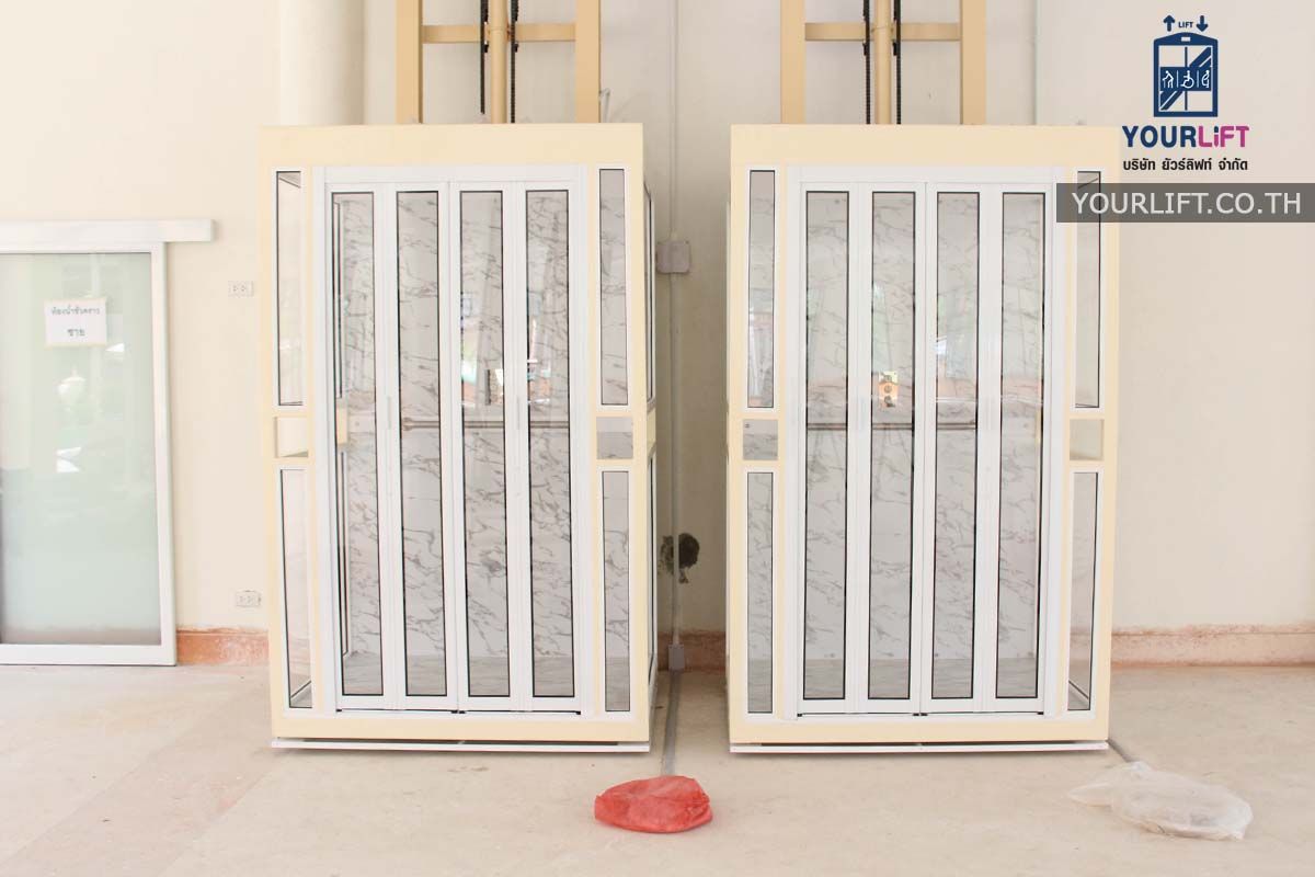 ลิฟท์เต็มตัว Standard Series ขนาดห้องลิฟท์ 1.00x1.30x2.00