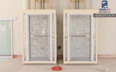 ผลงานการติดตั้งลิฟท์บ้าน แบบมาตรฐาน ที่วัดชัยฉิมพลี (เพชรเกษม)