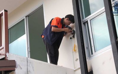 ติดตั้งลิฟท์ครึ่งท่อน 2ชั้น ที่ นนทบุรี (บางบัวทอง)