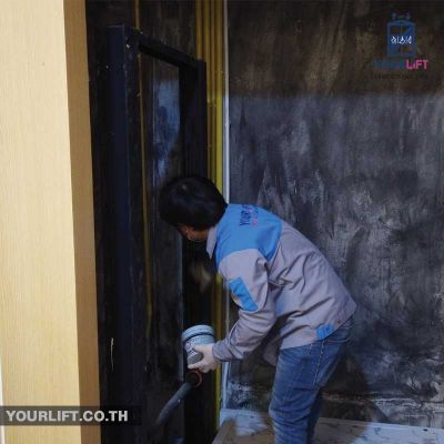ผลงานการติดตั้งลิฟท์บ้าน ที่ นครพนม
