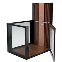 ลิฟท์บ้านแบบครึ่งท่อน