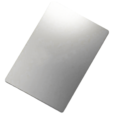 แผ่นอลูมิเนียมแบบเรียบ สีเงิน