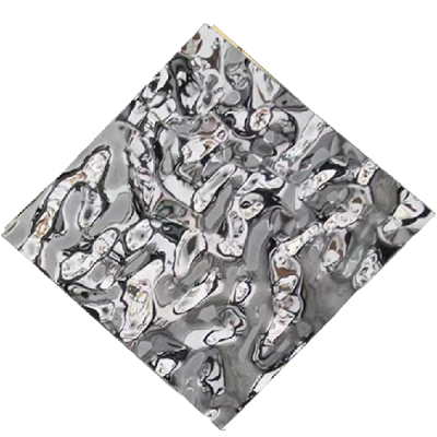 แผ่นอลูมิเนียมแบบ Big Wave สีดำ