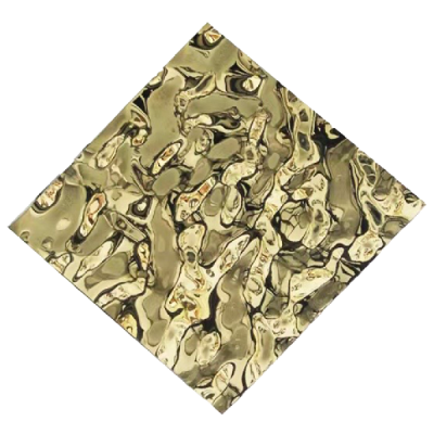 แผ่นอลูมิเนียมแบบ Middle สีแชมเปญ