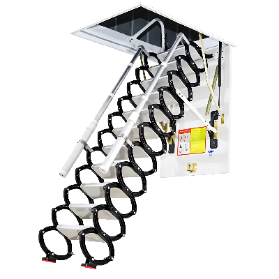 บันไดพับได้ติดผนัง Folding stairs