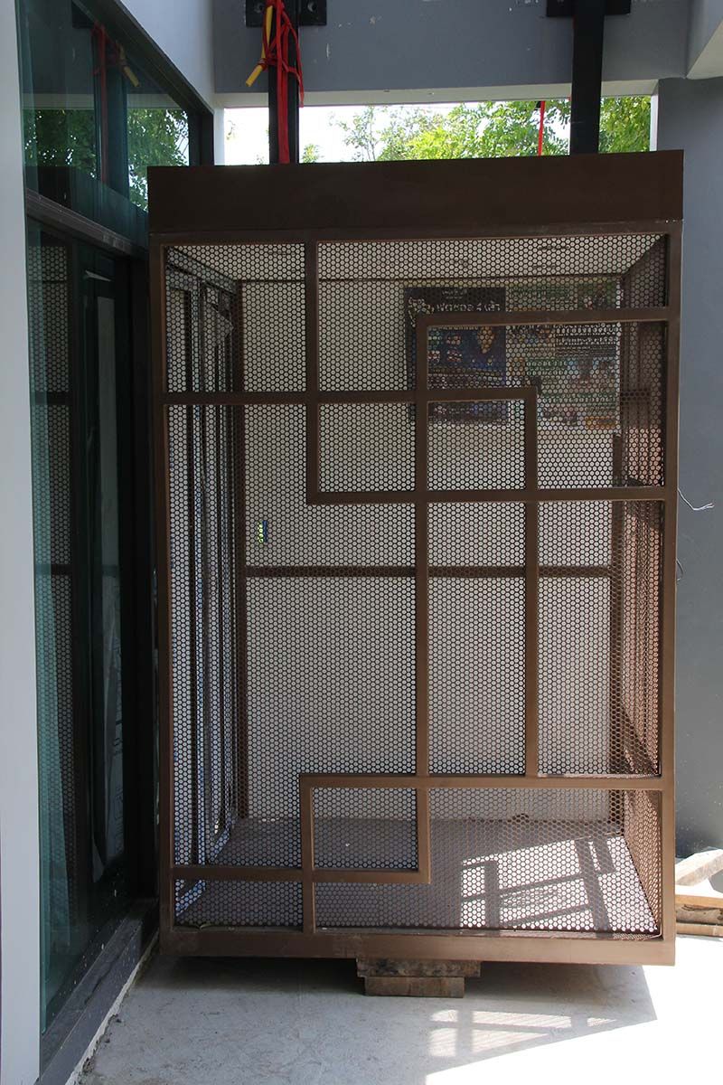 ผลงานการติดตั้งลิฟท์บ้าน แบบมาตรฐาน ที่ กรุงเทพ