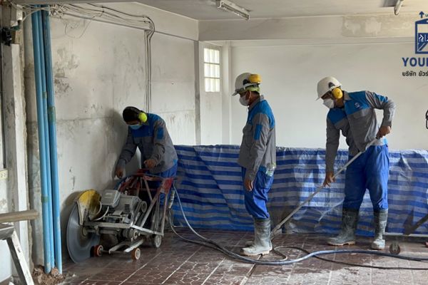 การเตรียมหน้างาน สำหรับติดตั้งลิฟท์บ้าน