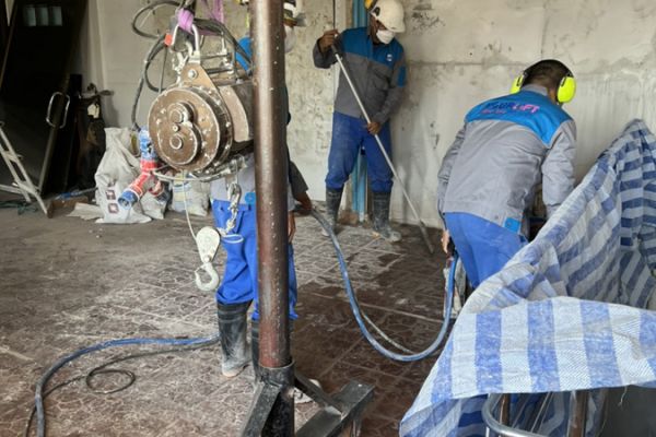 การเตรียมหน้างาน สำหรับติดตั้งลิฟท์บ้าน