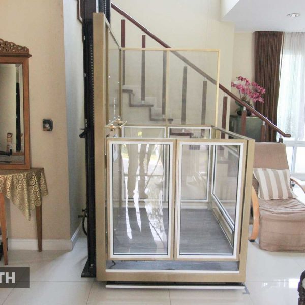 ติดตั้งลิฟท์ครึ่งท่อน 2 ชั้น ที่ กรุงเทพฯ (วัชรพล)